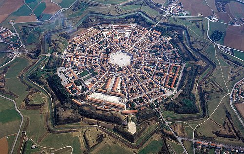 UNESCO heritage City Palmanova Italy The Star Fortress
